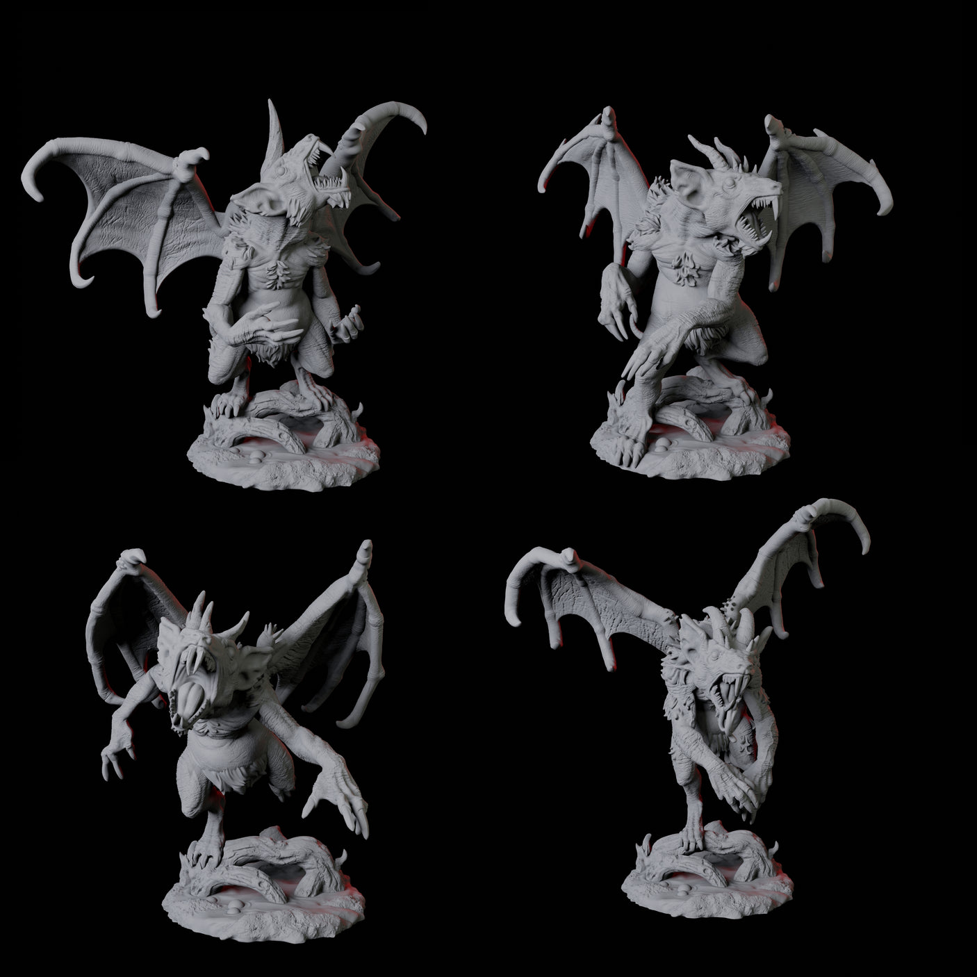 Four Demonic Rats