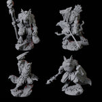 Four Cunning Kitsune Fighters
