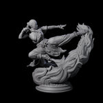 Kicking Fire Monk