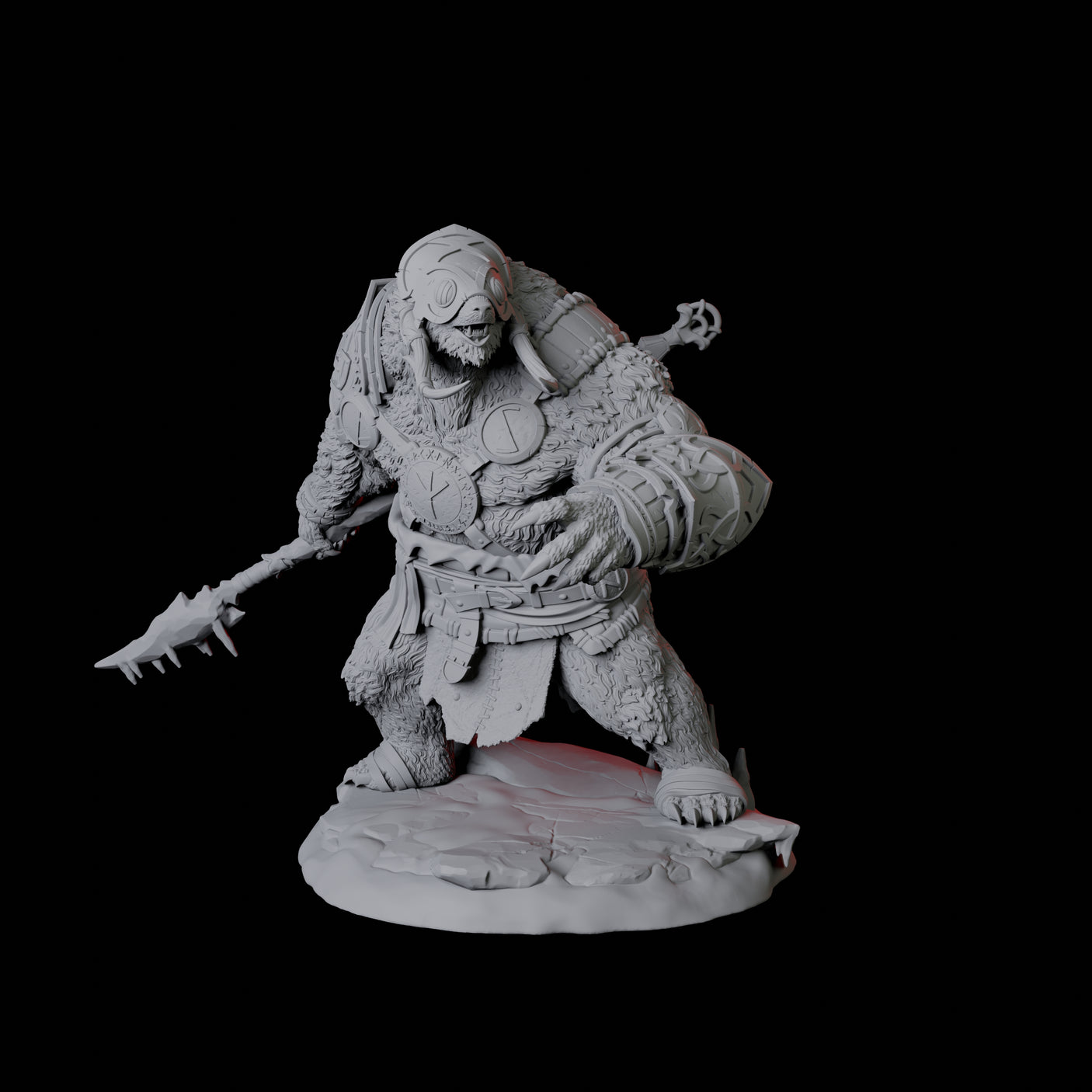 Fierce Ursine Warrior D