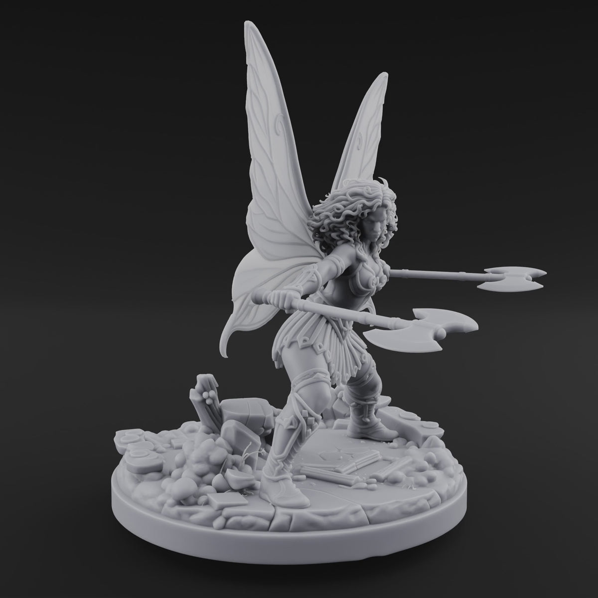 Dual Wand Casting Fairy Mage