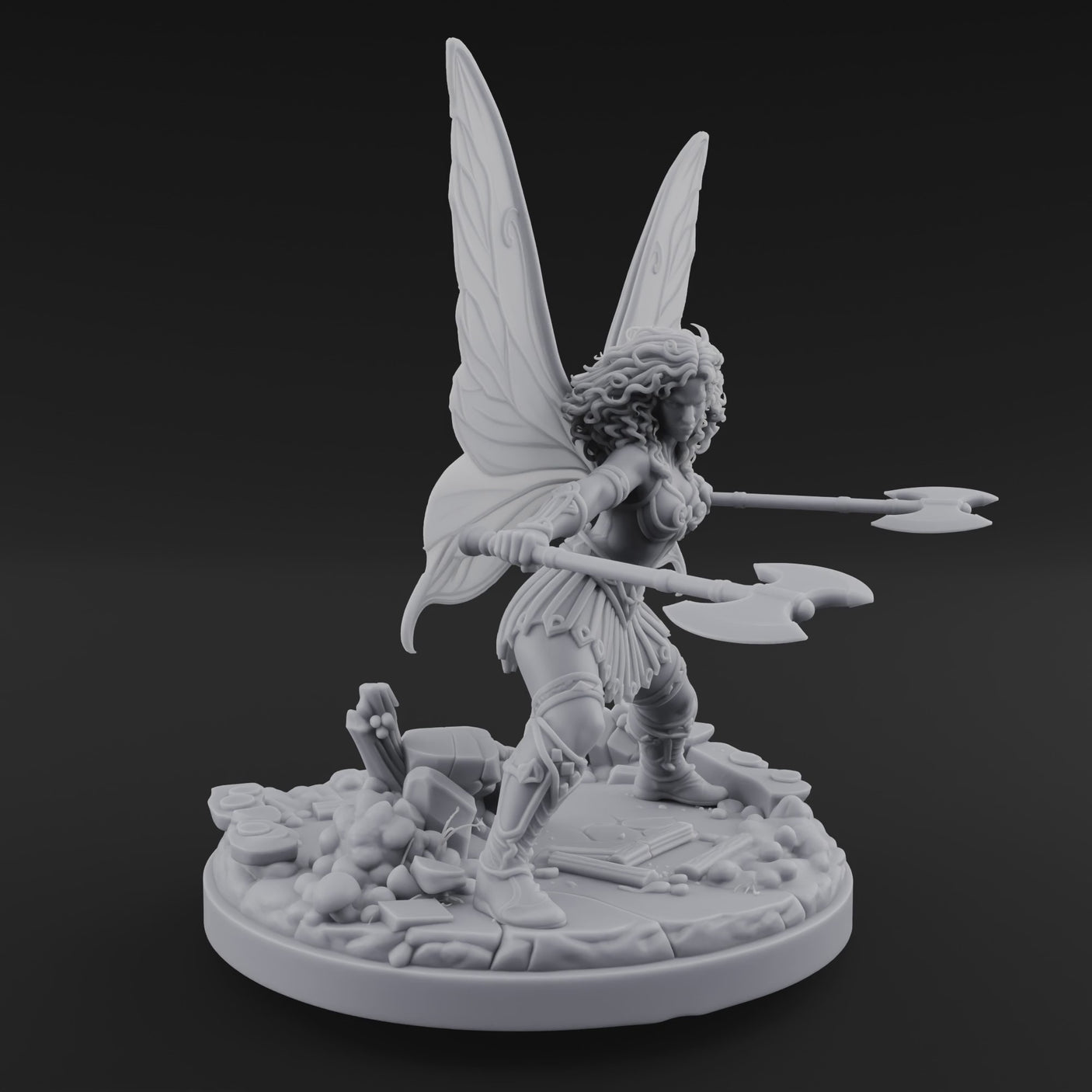 Dual Wand Casting Fairy Mage