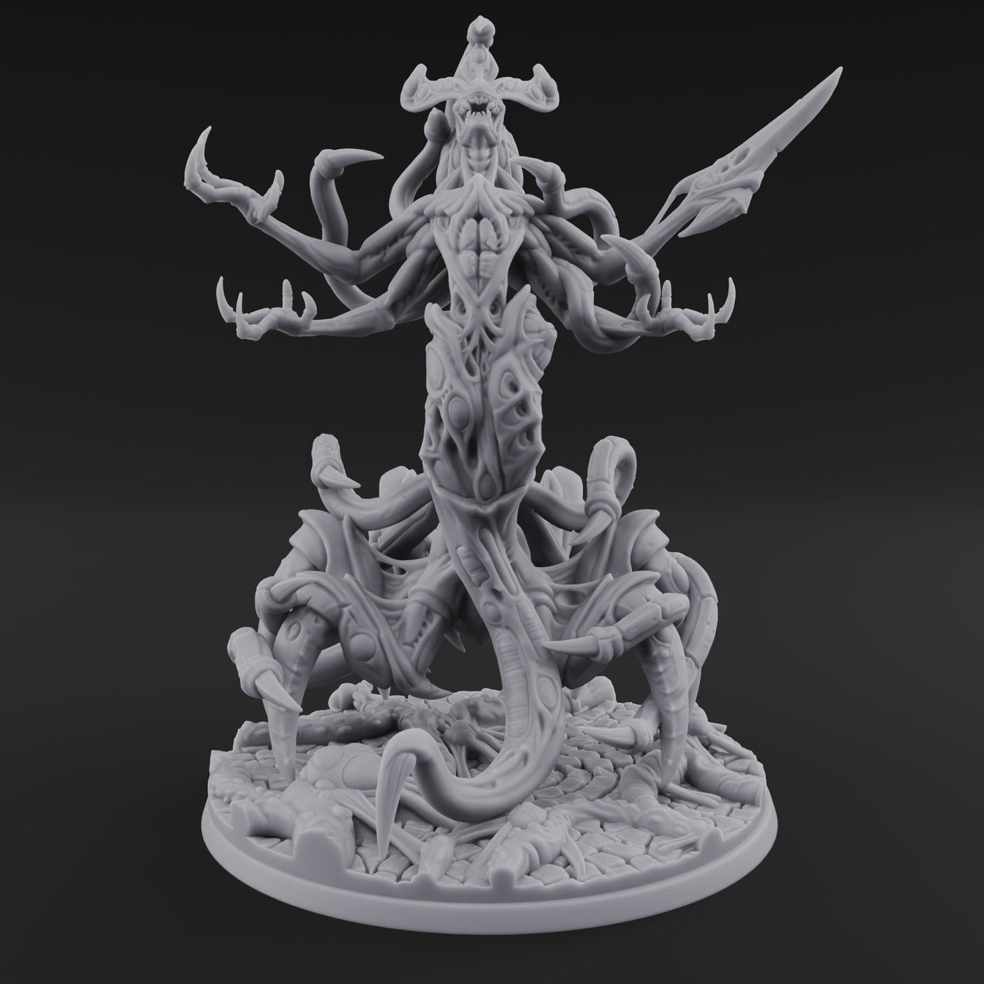 Tendrils Spreading Wide Illithid Matriarchs A