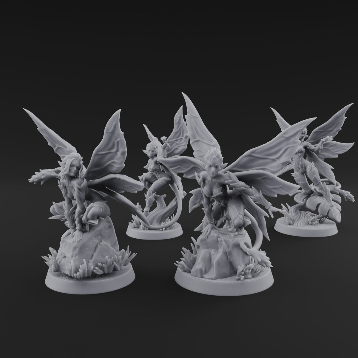 Wings Unfurling Gracefully Sprite Enchantresses
