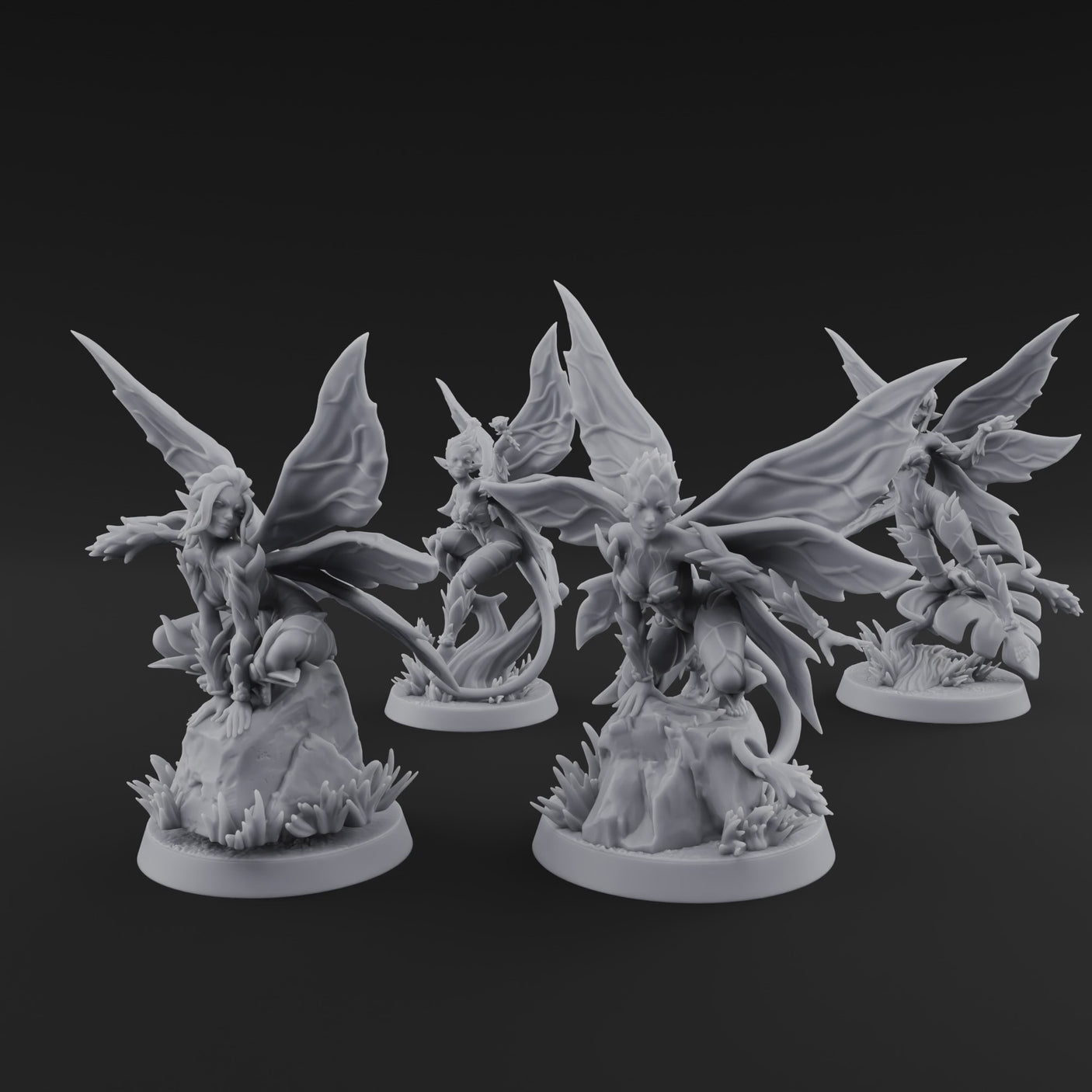 Wings Unfurling Gracefully Sprite Enchantresses