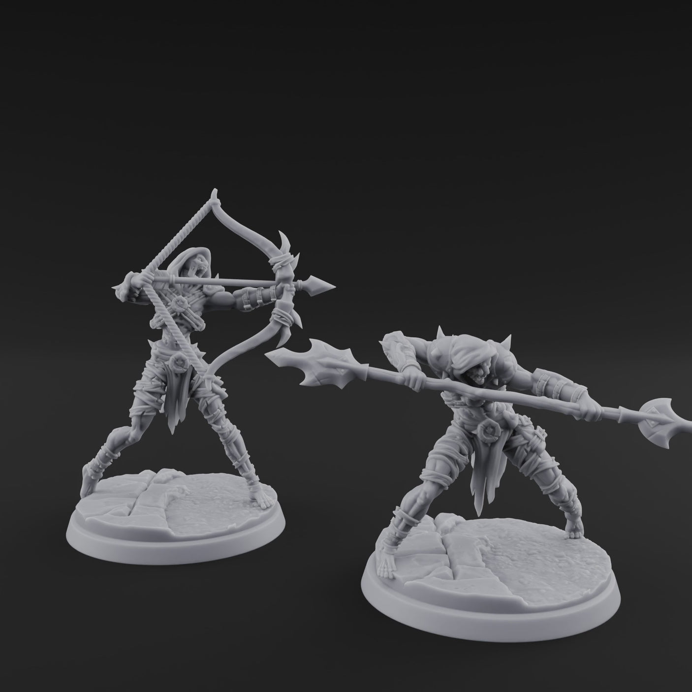 Drawing Back For The Shot Ghoul Archers