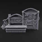 Draped Armorer's Weapon Hall