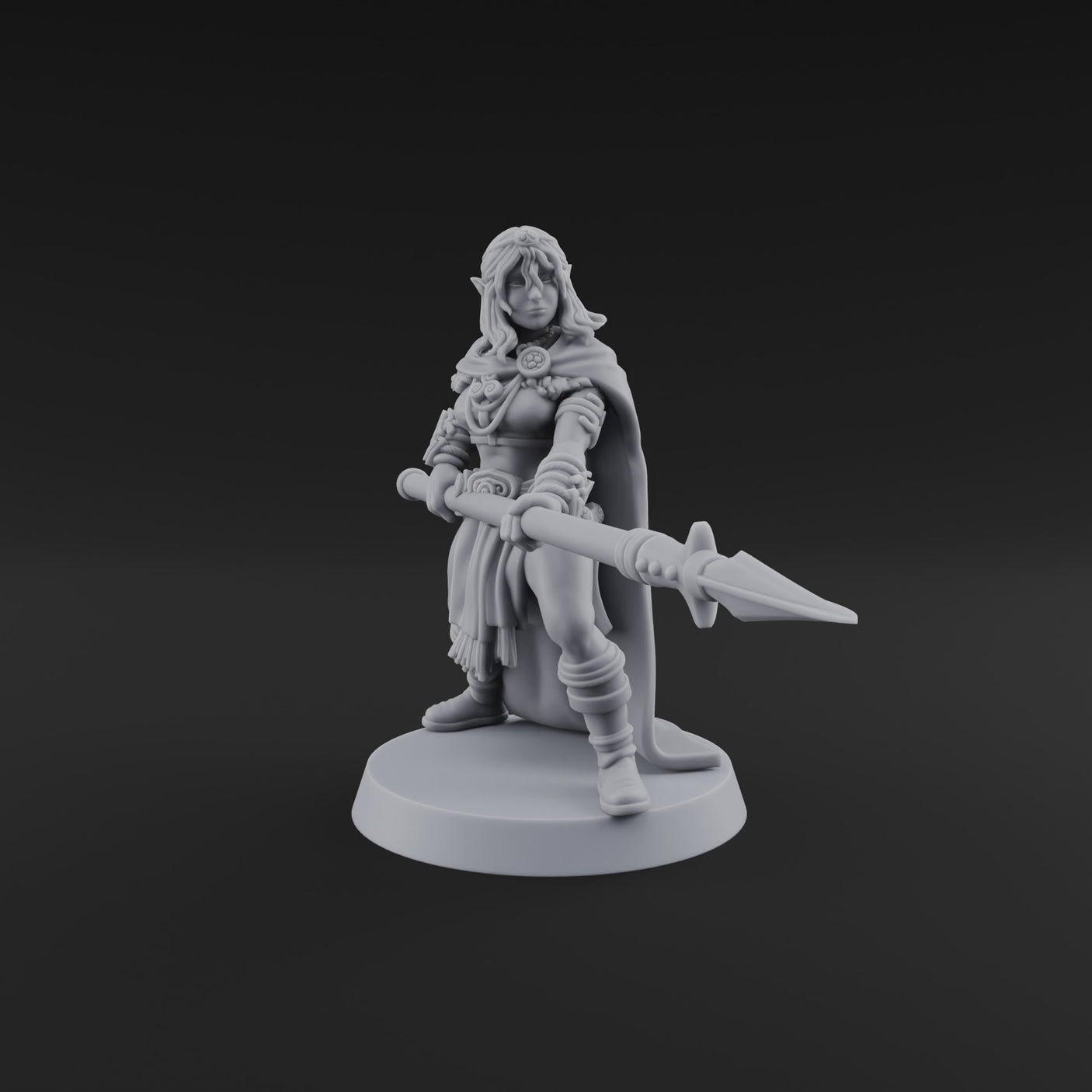 Spear Warden Elf Warriors B