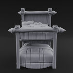Brass-Finial Bunkbed