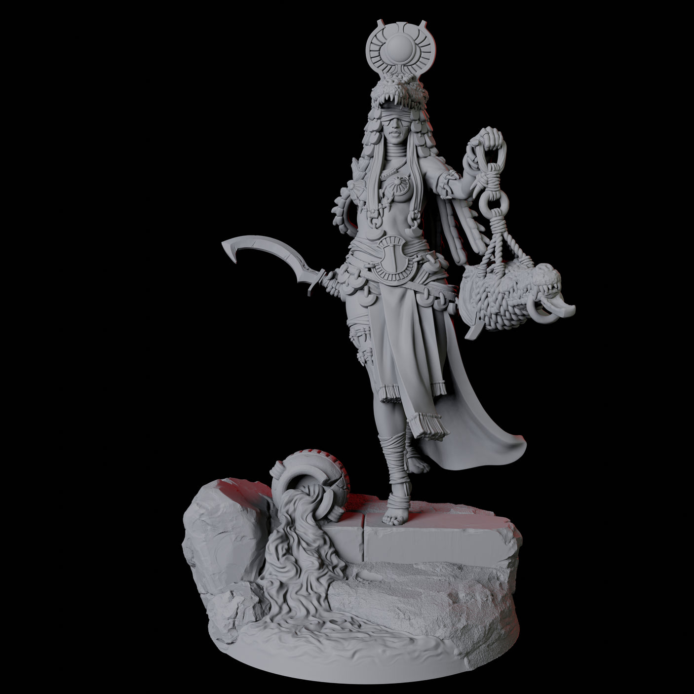 Crocodile Worshipping Priestess C