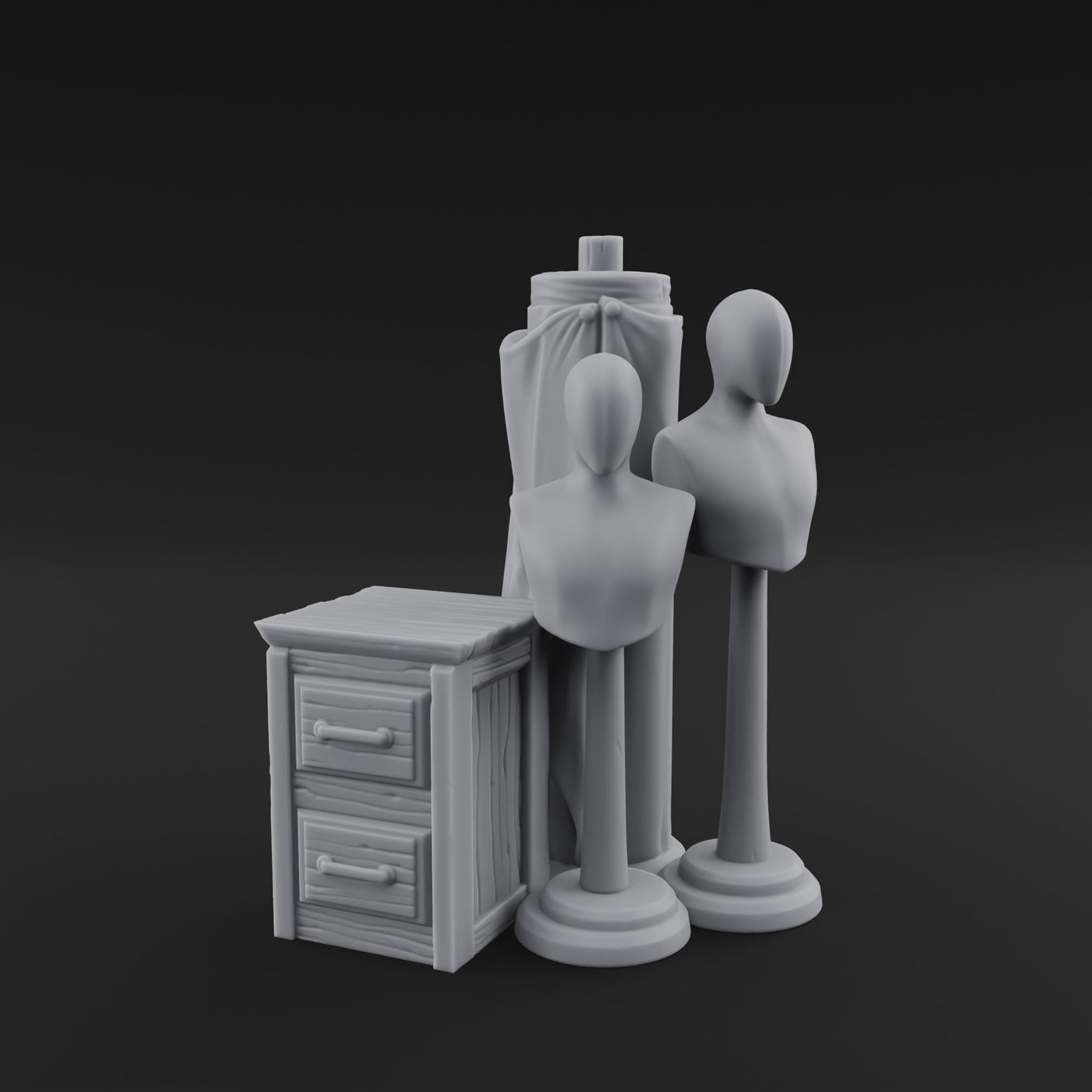Display-Ready Tailor's Mannequin Set