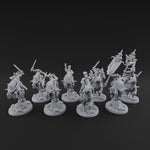 Fist Raised Triumphant War Stallion Warlord