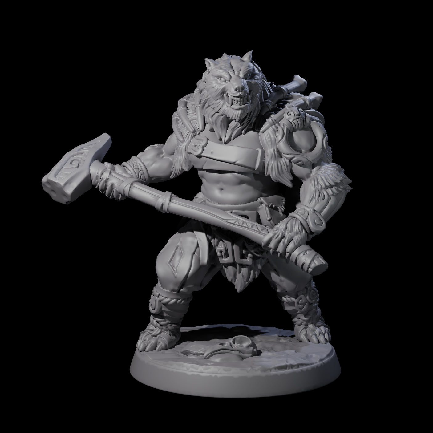 Proud Ursine Barbarian D