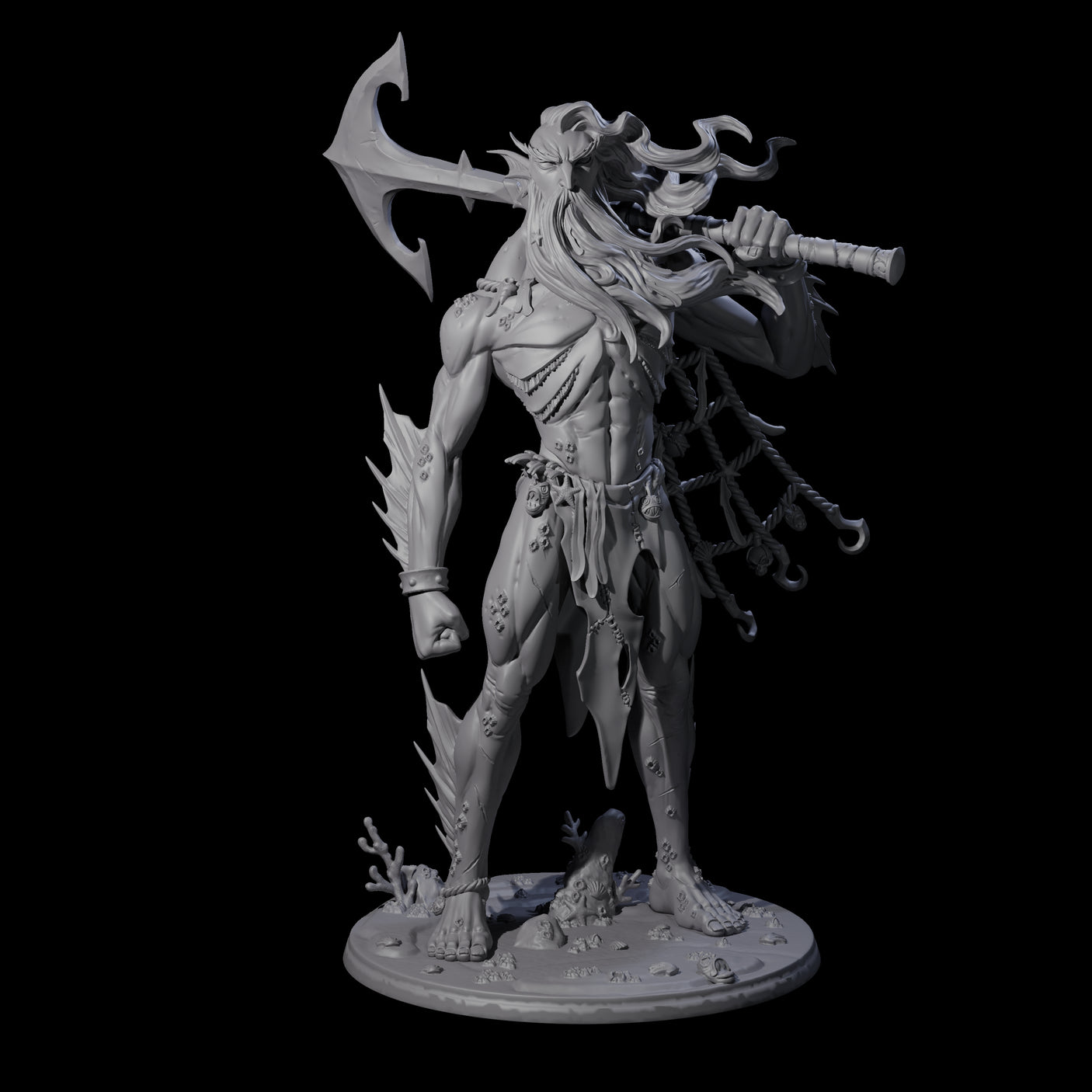 Regal Merfolk King