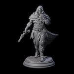 Cloaked Warforged Gunslinger