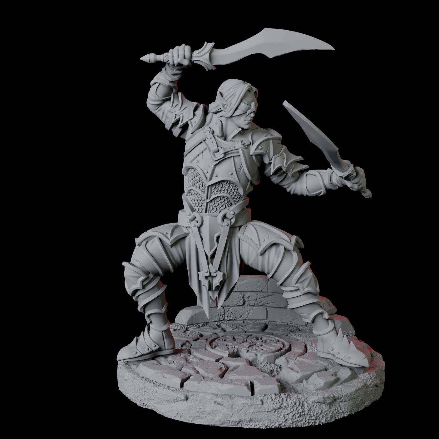 Blind Sword Warrior B
