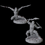 Two Blind Sword Warriors