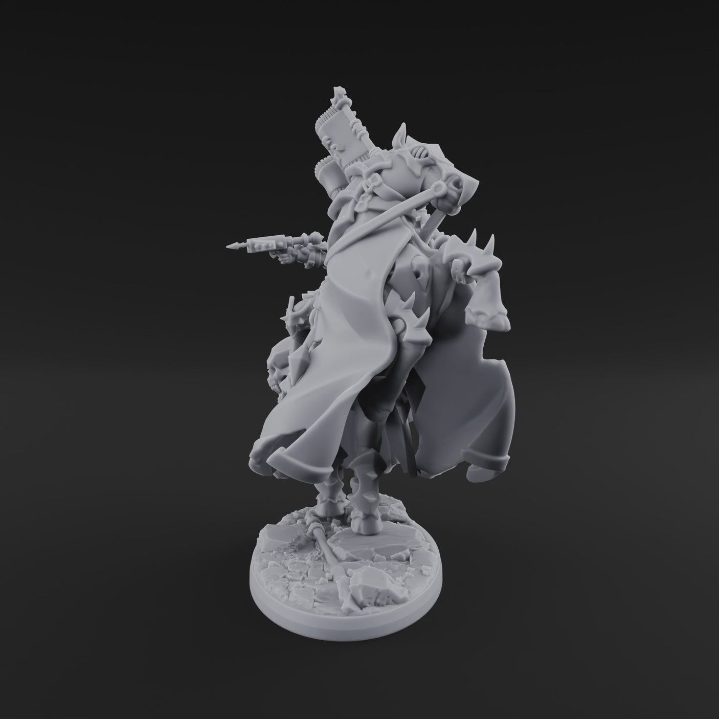 Ornate Saddle Towering Knight Rider C