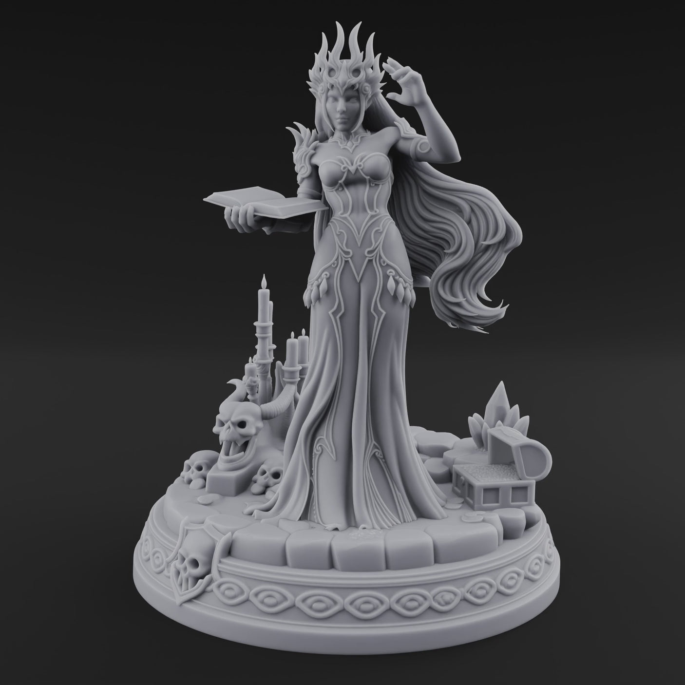 Crowned In Flame Sorceress