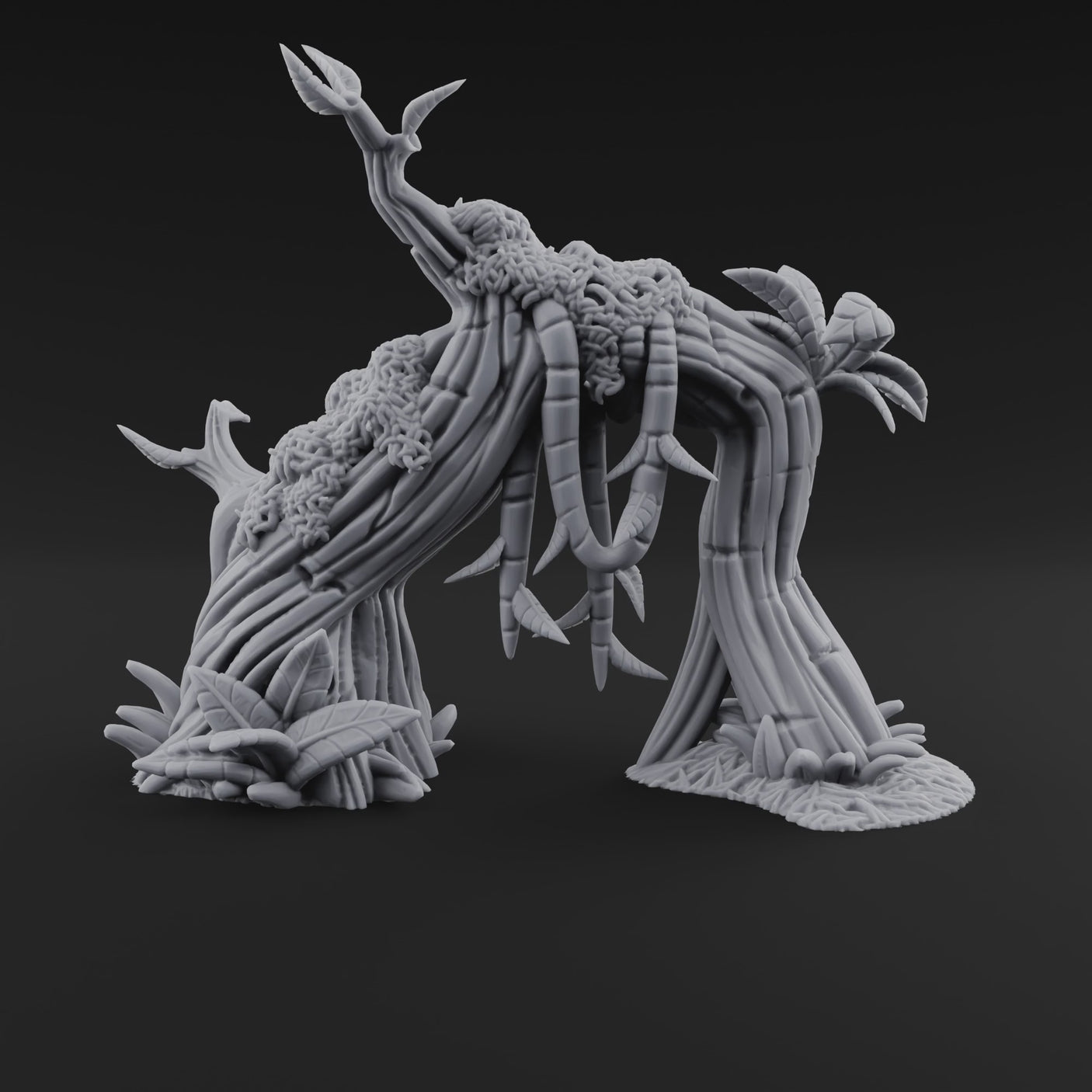 Overgrown Jungle Flora Cluster L