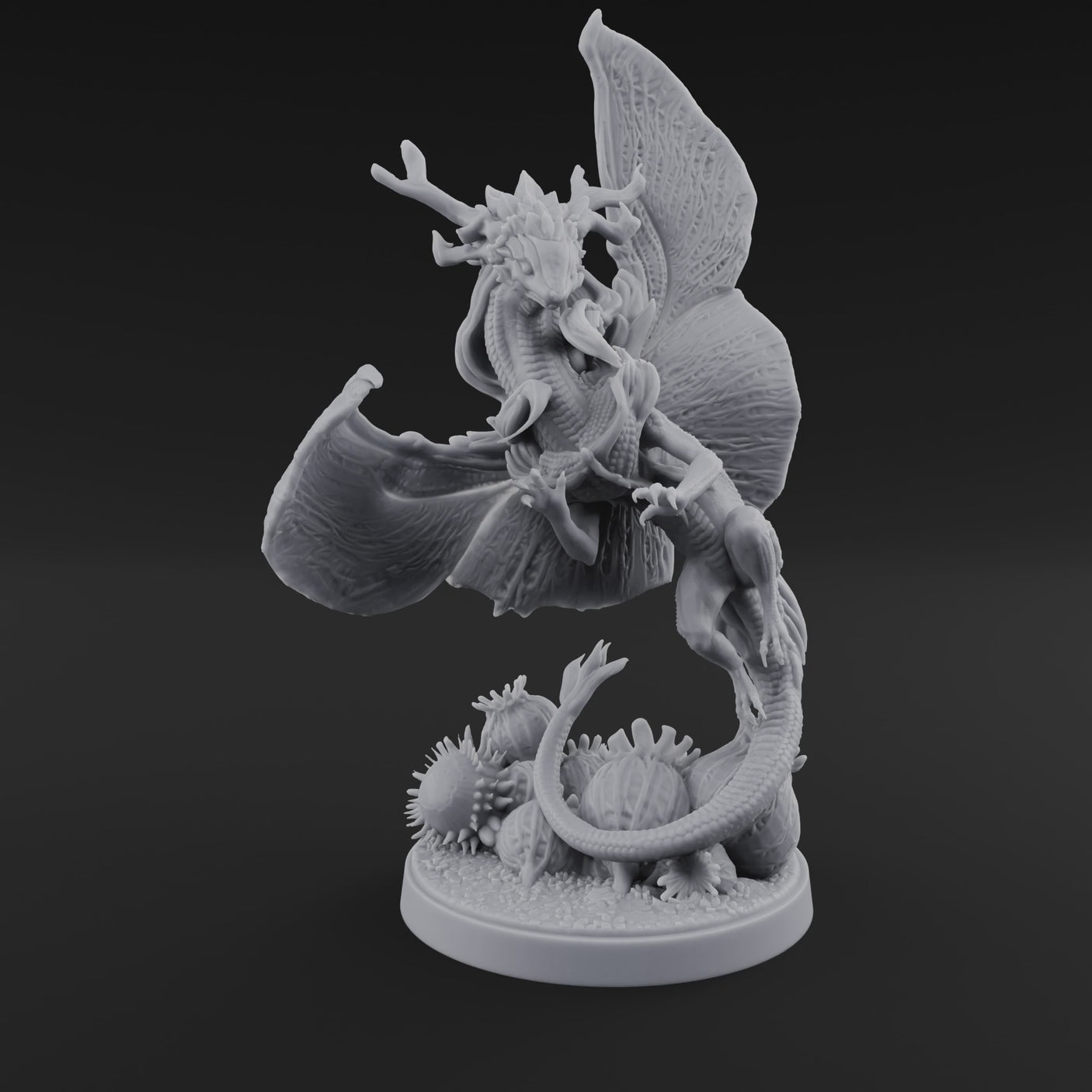 Stretching  Faerie Dragons A