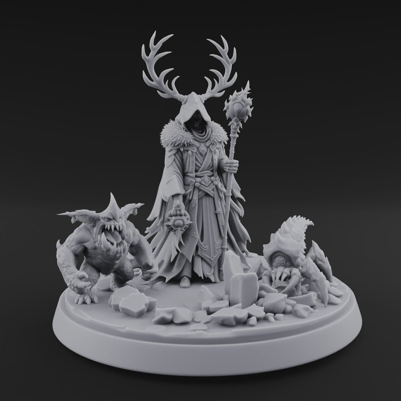Antlered Summoning Draugr Shaman