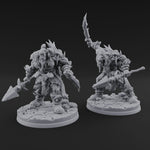 Spikes Bristling Aggressive Orc Hunters