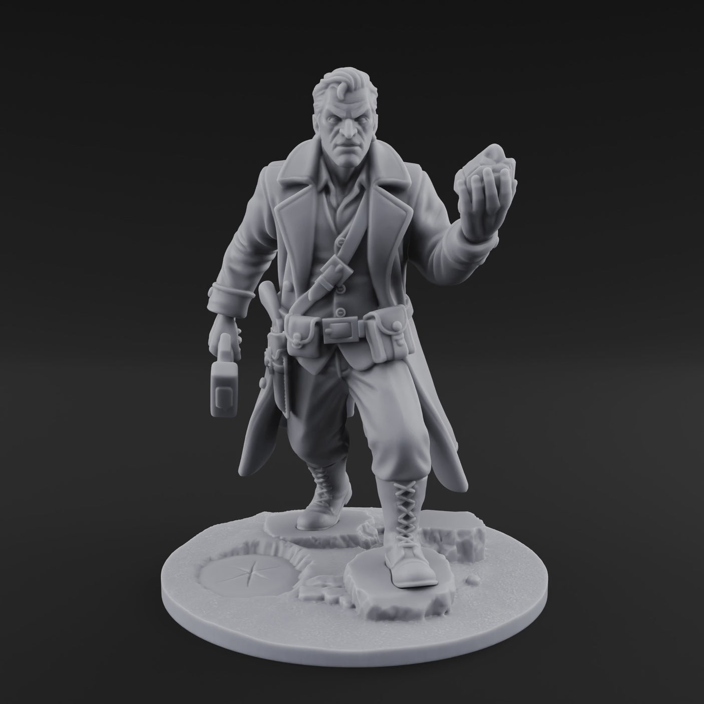 Beckoning With Intent Human Investigator