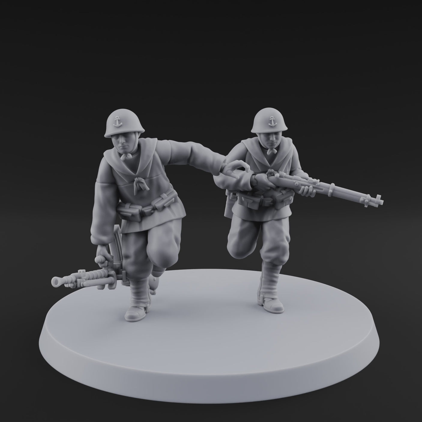 World War 2 Japanese LMG Teams A