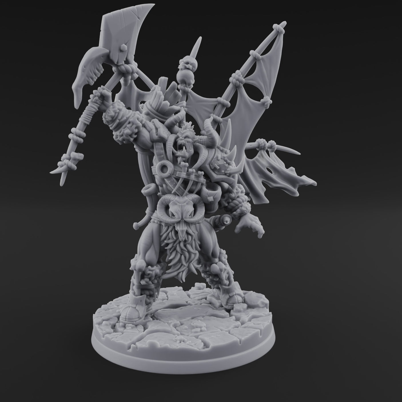 Standards Held Aloft Orc Bannermen A