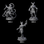Three Raging Chained Devils