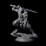 Poised Werewolf Fighter