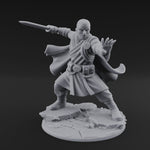 Palm Raised Casting Human Monk