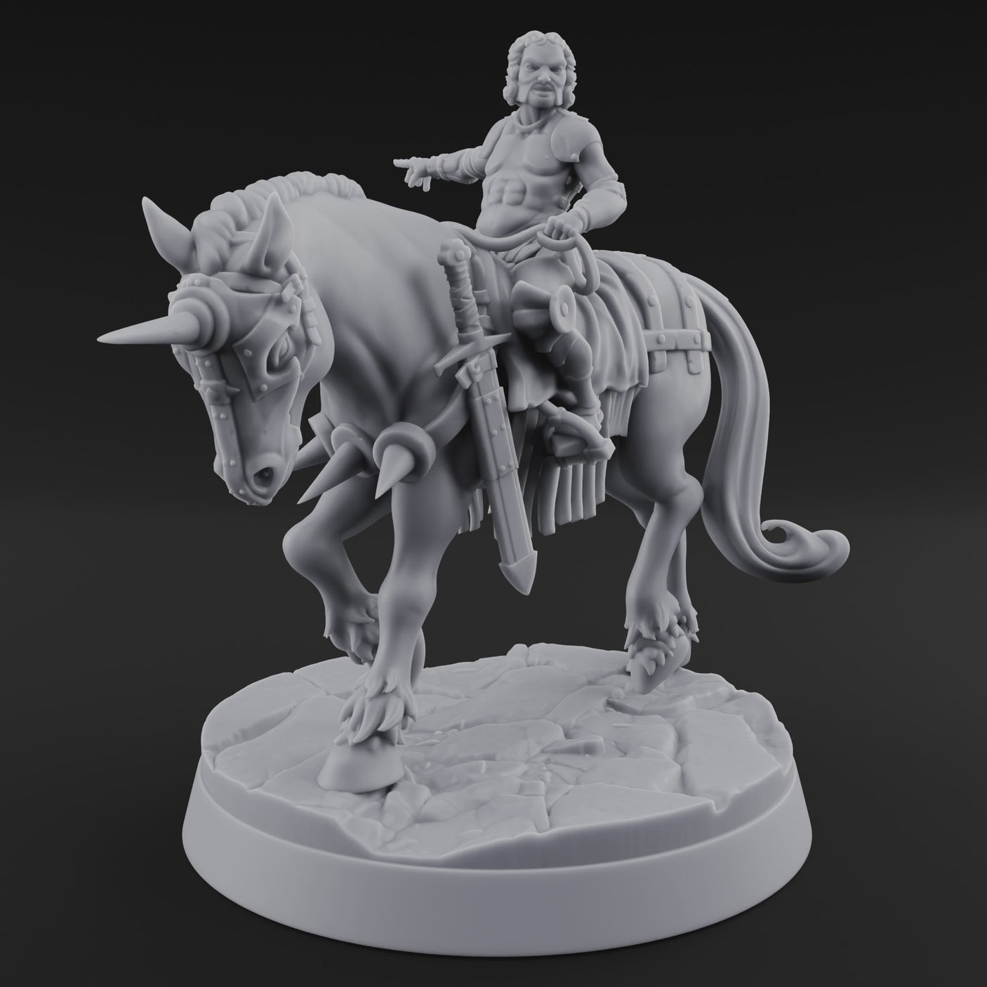 Regal Rider Commanding Noble