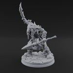 Spikes Bristling Aggressive Orc Hunters B
