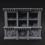 Scroll-Adorned Merchant Storehouse