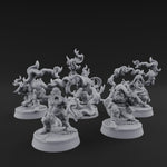 Flames Towering Skyward Dwarf Fire Casters