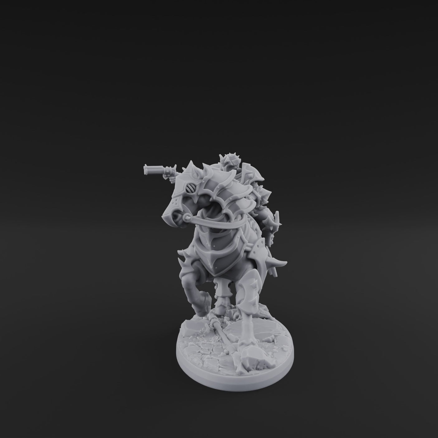 Ornate Saddle Towering Knight Rider B