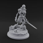 Mouth Agape Wailing Draugr Warrior