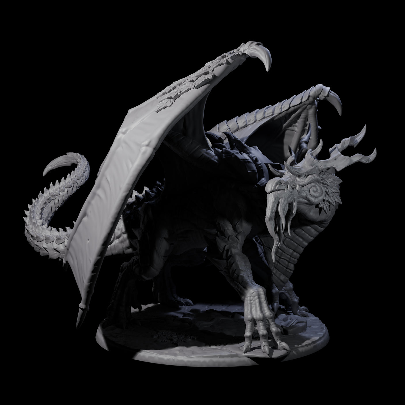 Shrewd Green Forest Dragon