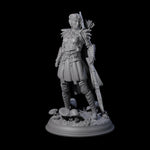 Slender Drow Hunter B