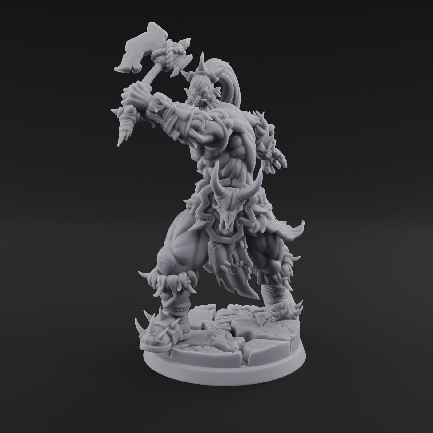 Stalwart Axe Orc Warriors B