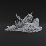 Overgrown Jungle Flora Cluster J
