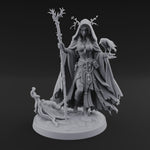 Antlers Crowned Commanding Fey Lord Druid