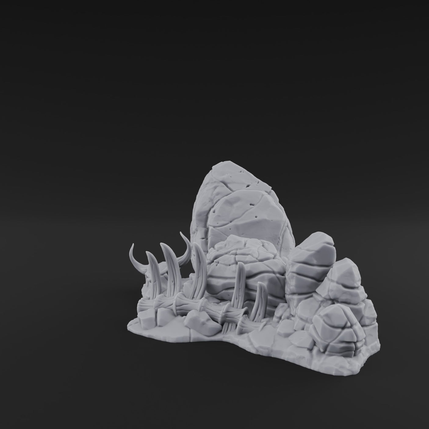 Wasteland Skeleton Terrain J