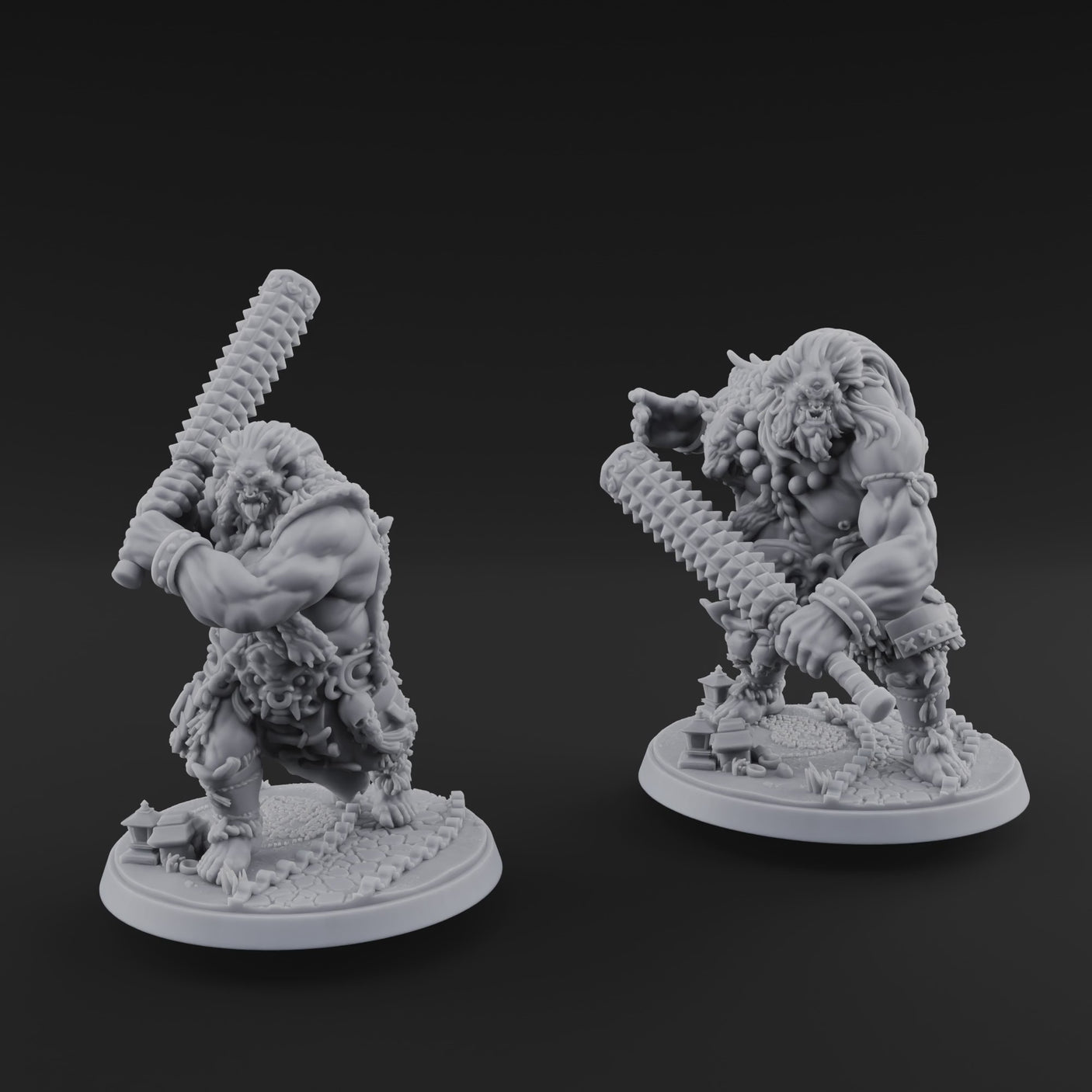 Shouldering The Cudgel Oni Brutes