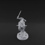 Fist Raised Triumphant War Stallion Warlord G