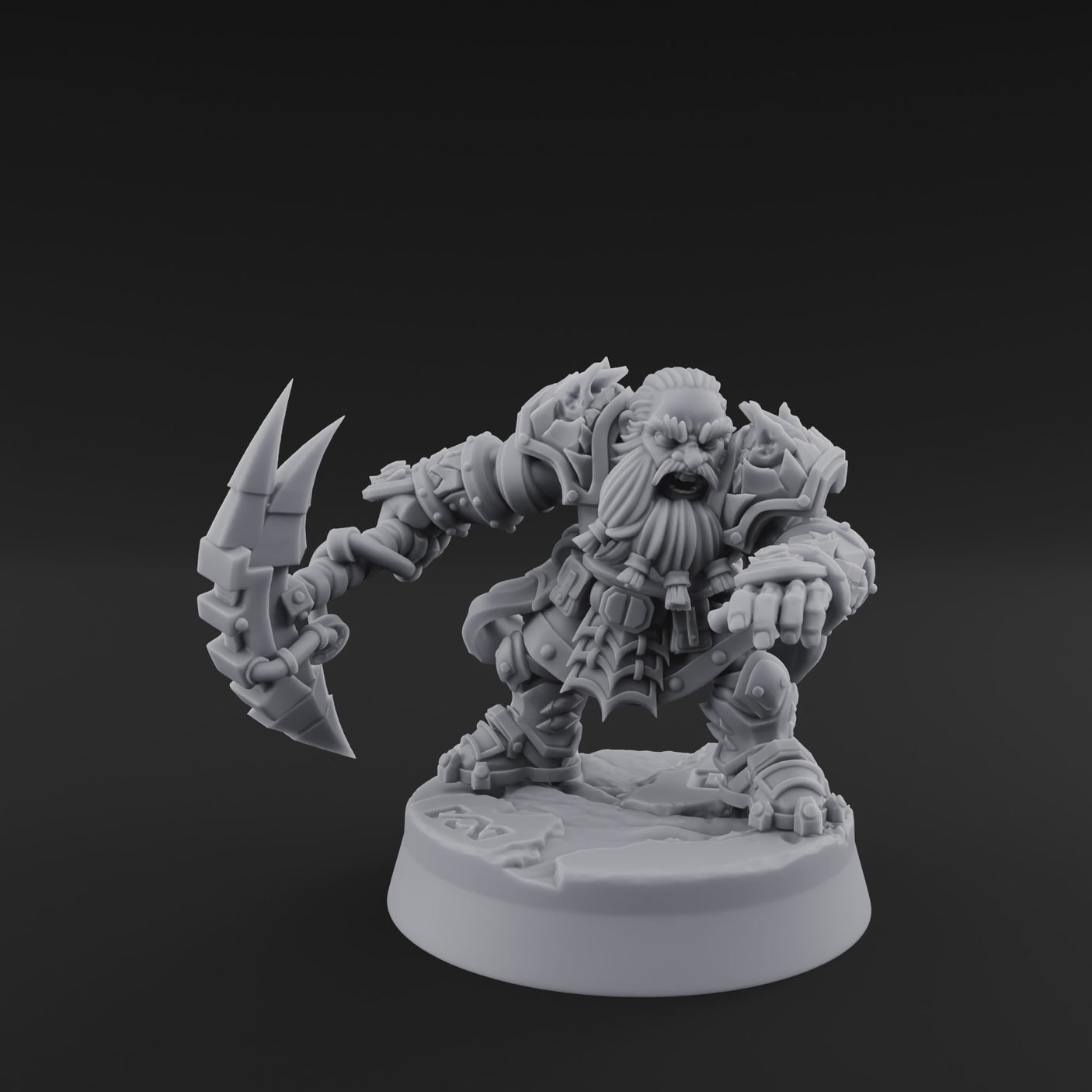 Smouldering Fire Dwarf Fighters E