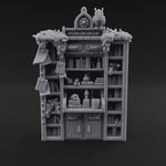Stuffed Alchemist Bookshelf