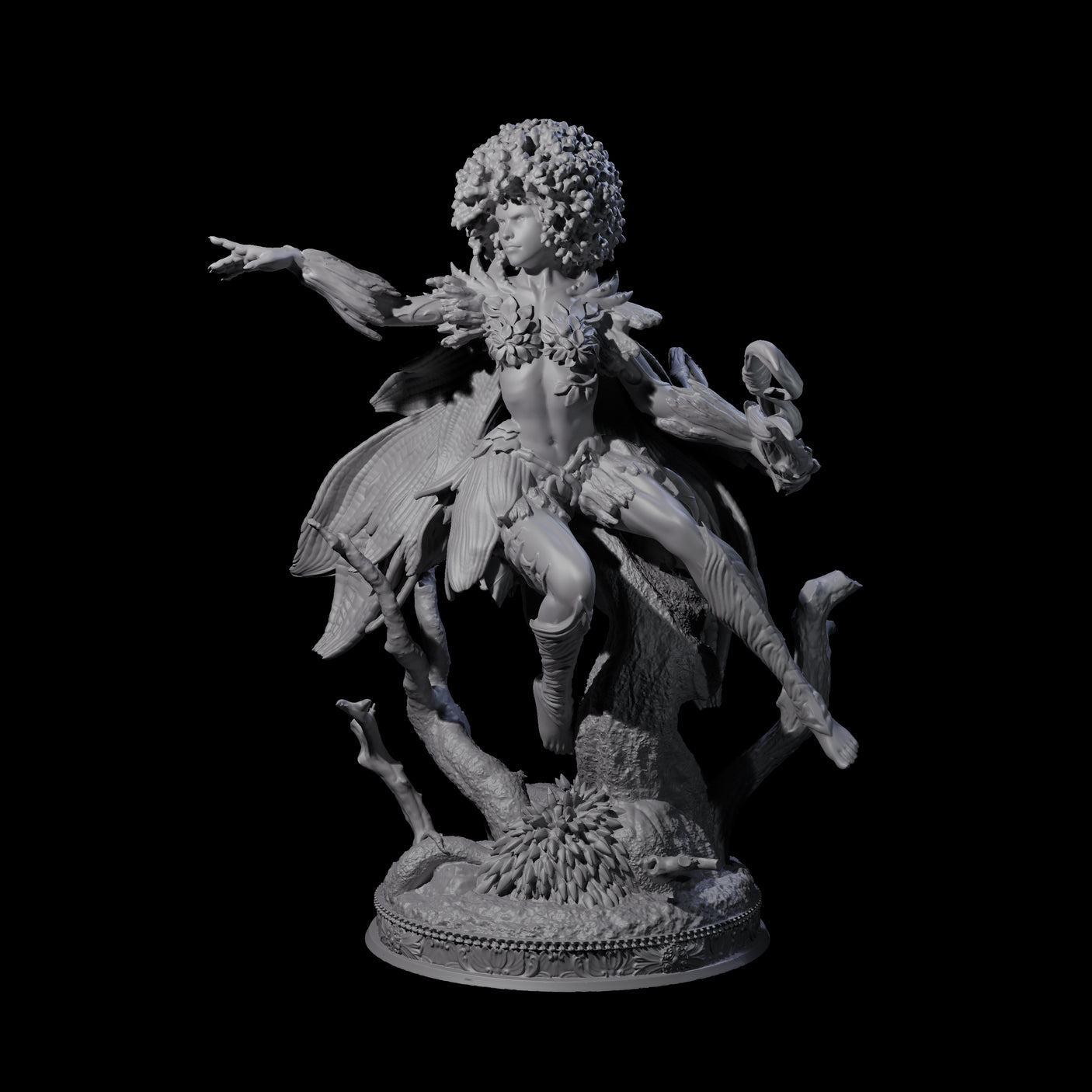 Playful Forest Dryad